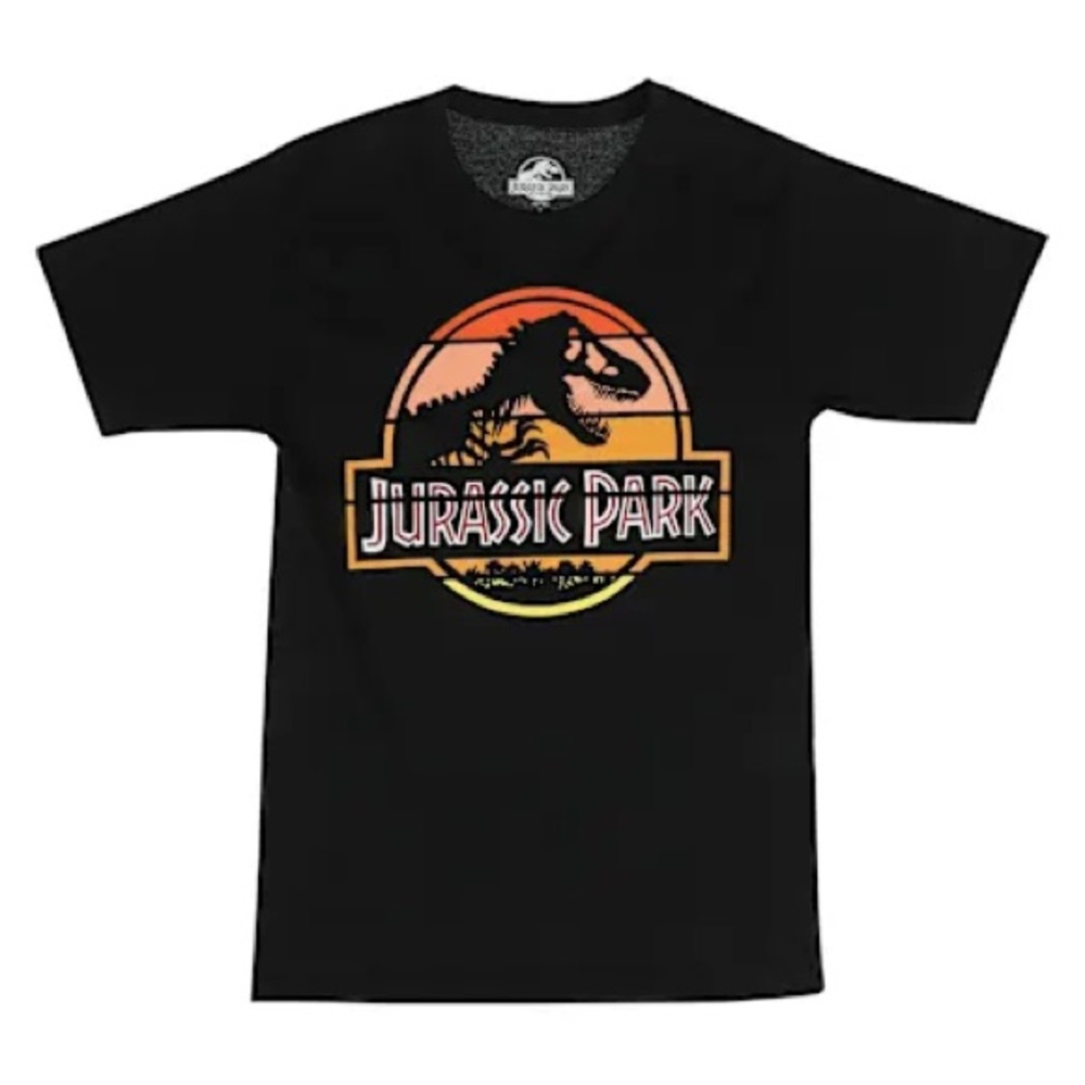 3/$10 🛒🛍️ NWT Jurassic Park Men’s Black Short Sleeve Tee T-Shirt - Size Medium